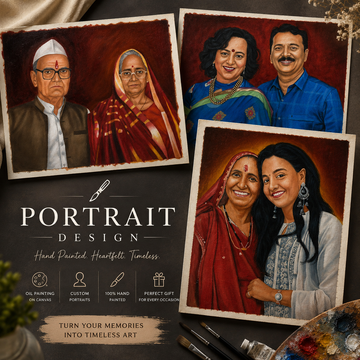 Portrait Design (Oil Painting)